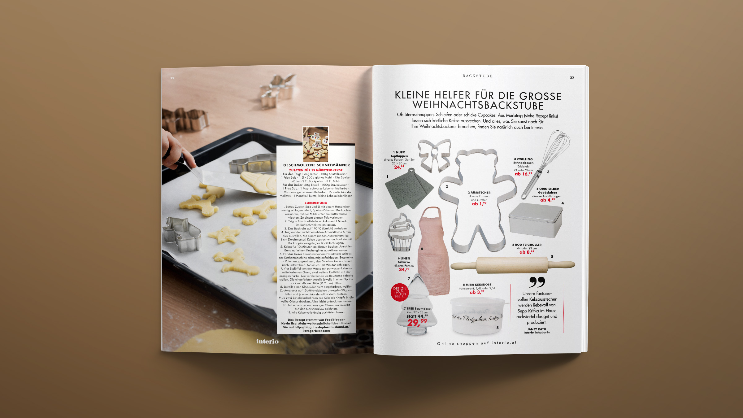 Titanweiss, Grafikstudio, Hanfthal, Weinviertel, Editorial Design, Interio, Katalog, Doppelseite