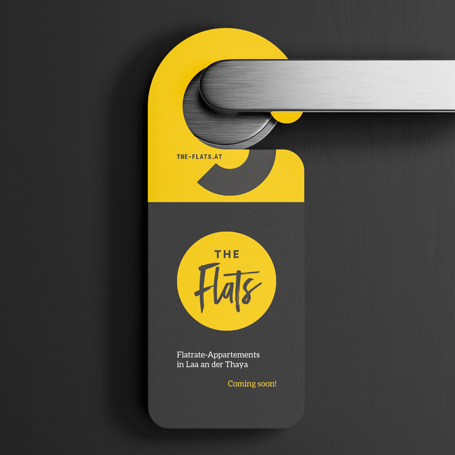 Titanweiss, Grafikstudio, Hanfthal, Weinviertel, Logo Design, The Flats.