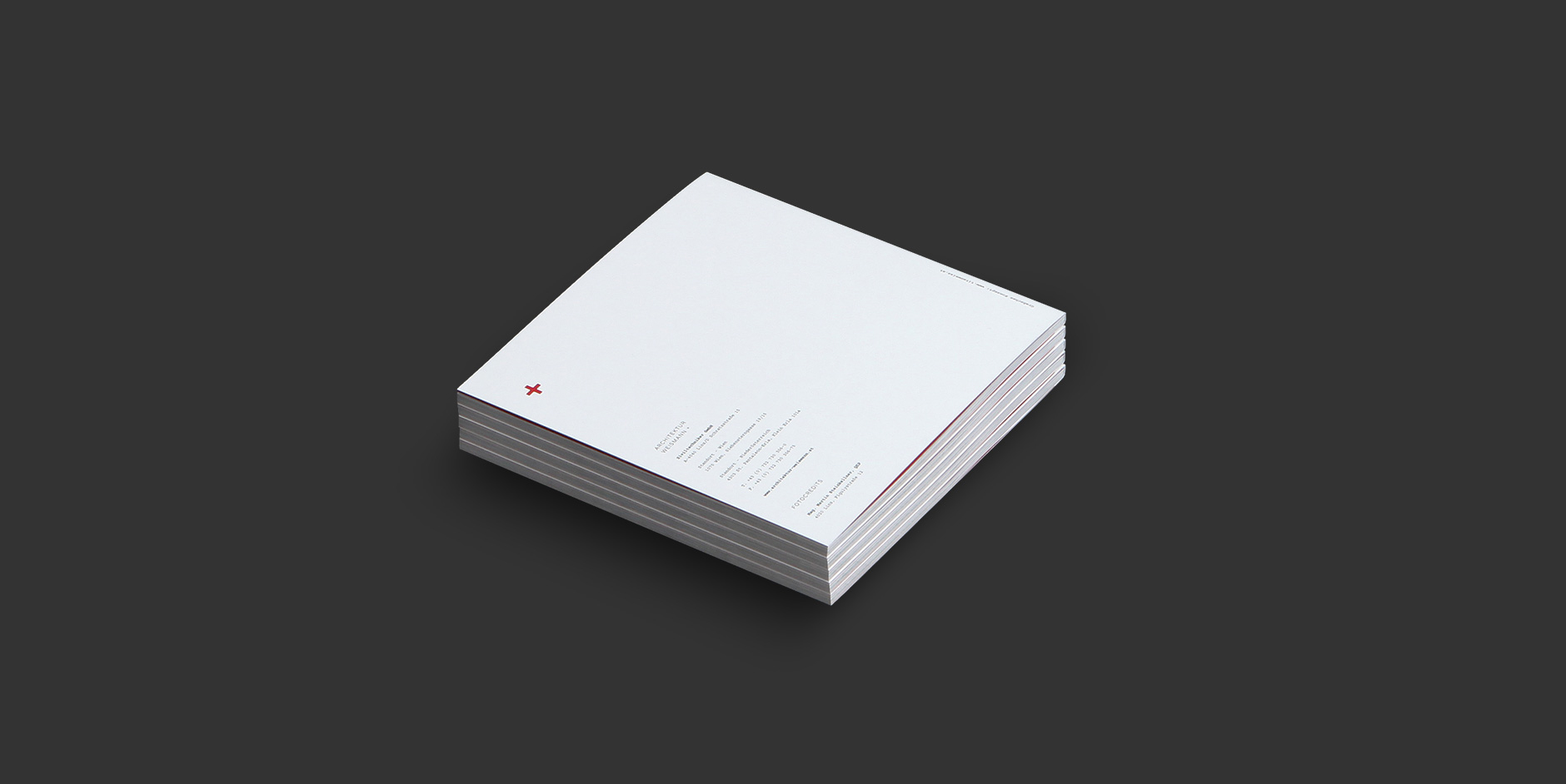 Titanweiss, Grafikstudio, Hanfthal, Weinviertel, Editorial Design, Architektur Weismann, Firmenbroschüre