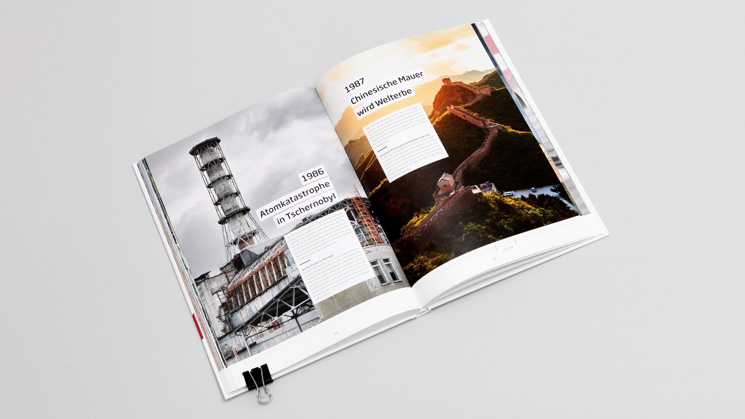 Titanweiss, Grafikstudio, Hanfthal, Weinviertel, Editorial Design, Rath AG, Doppelseite