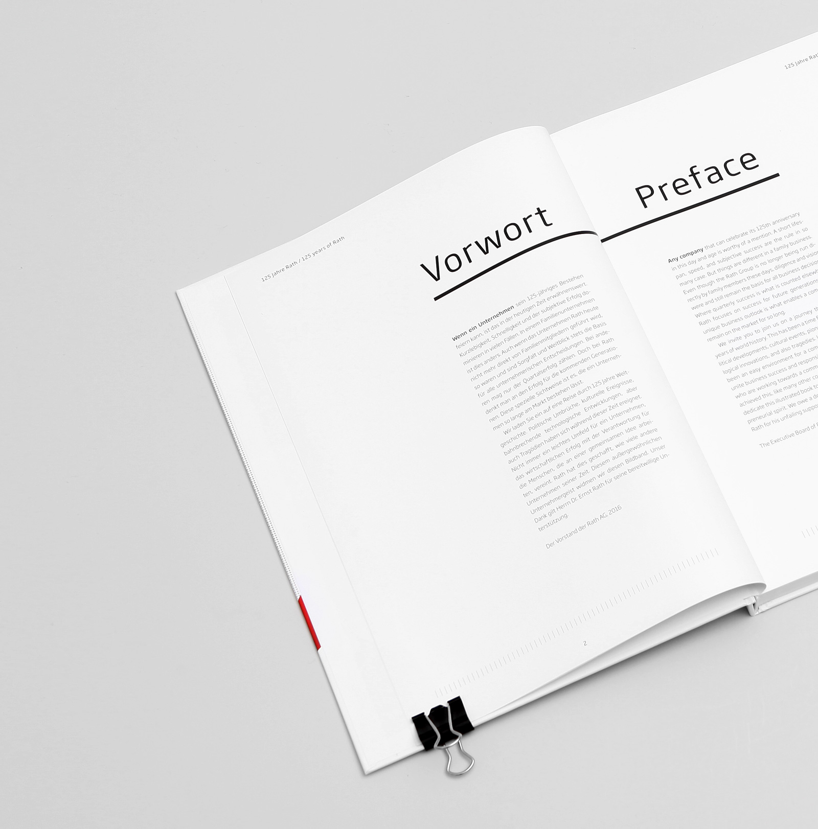 Titanweiss, Grafikstudio, Hanfthal, Weinviertel, Editorial Design, Rath AG, Doppelseite