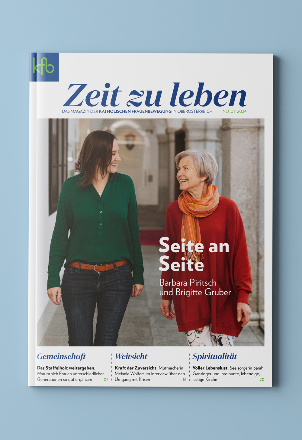 Titanweiß Designagentur Weinviertel Edäitorial Design Zeit zu leben