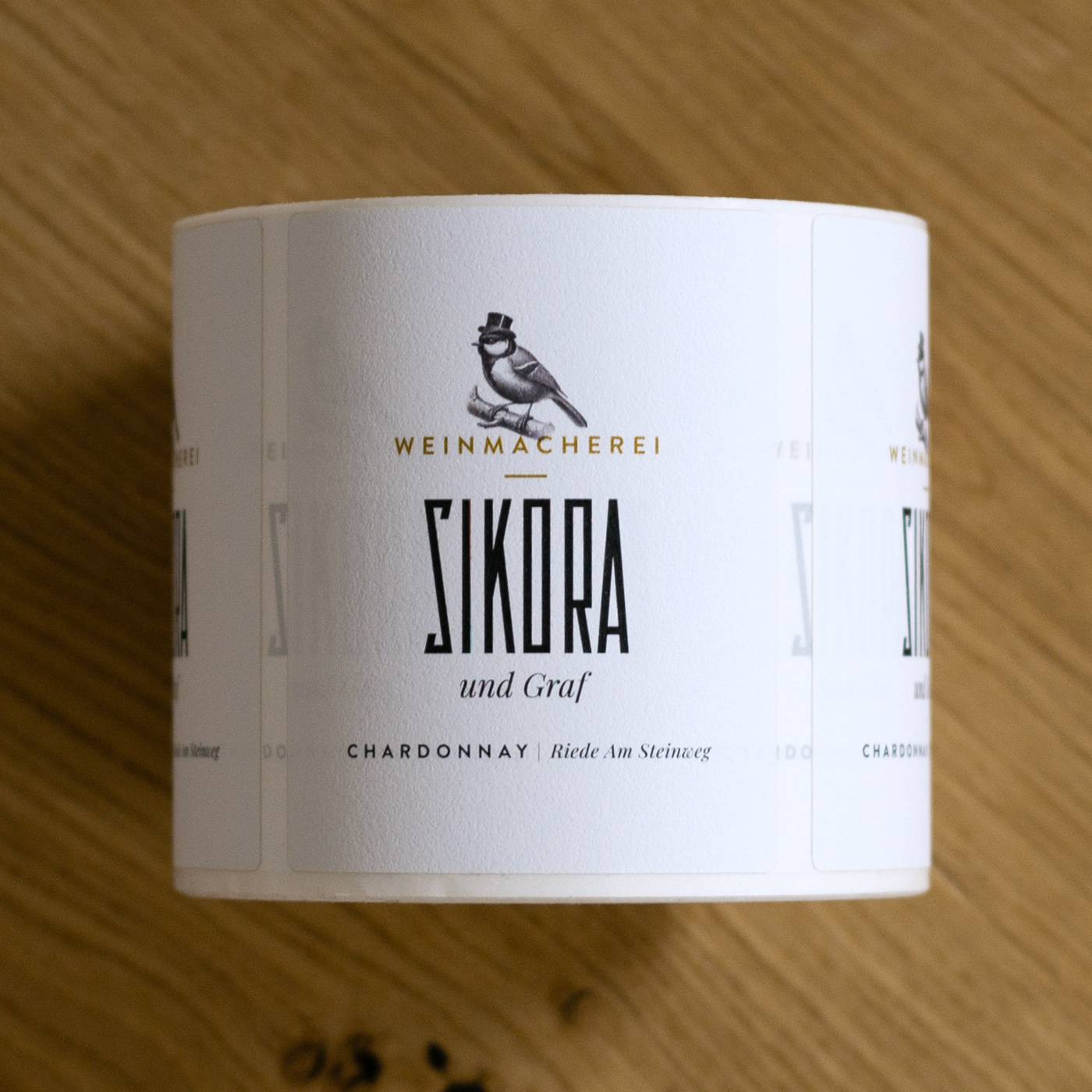 Titanweiß Designagentur Weinviertel Etikettendesign Weingut Sikora und Graf